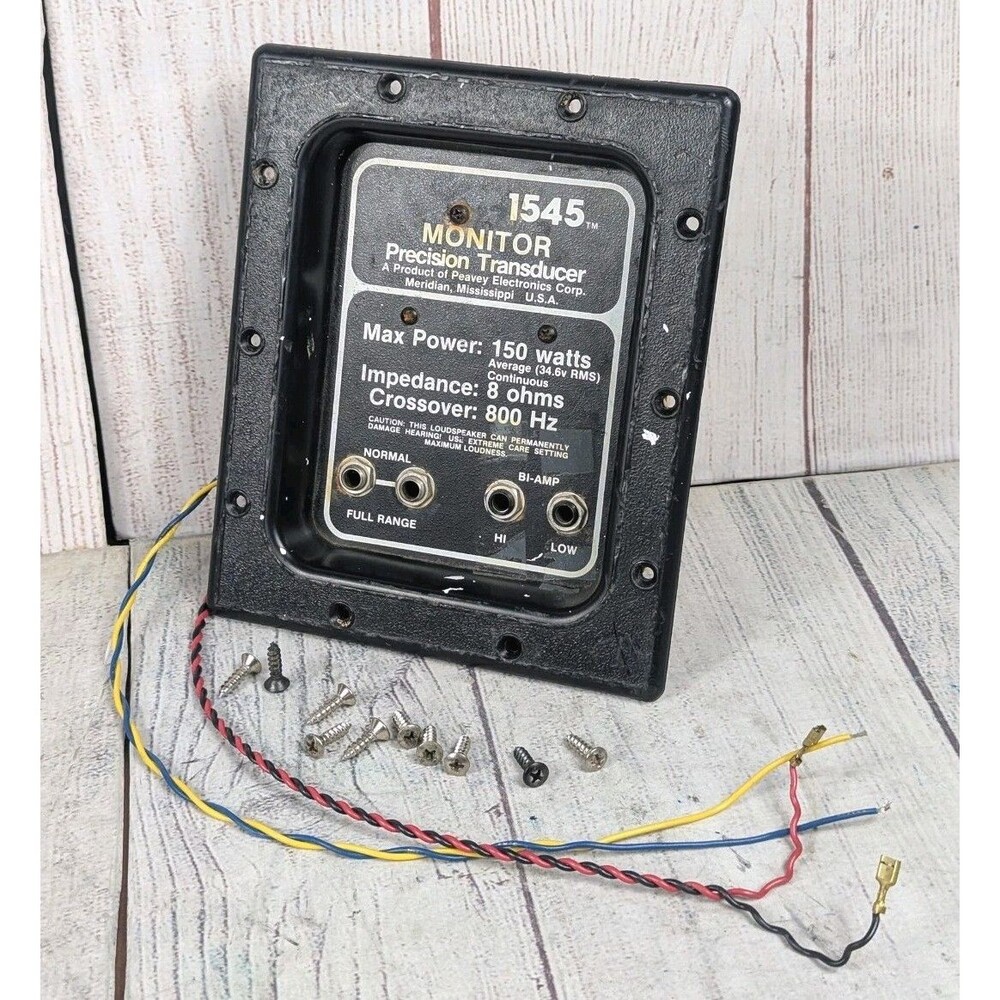 CROSSOVER for Peavey 1545 Precision Transducer Monitor 150 Watt - PANEL ONLY